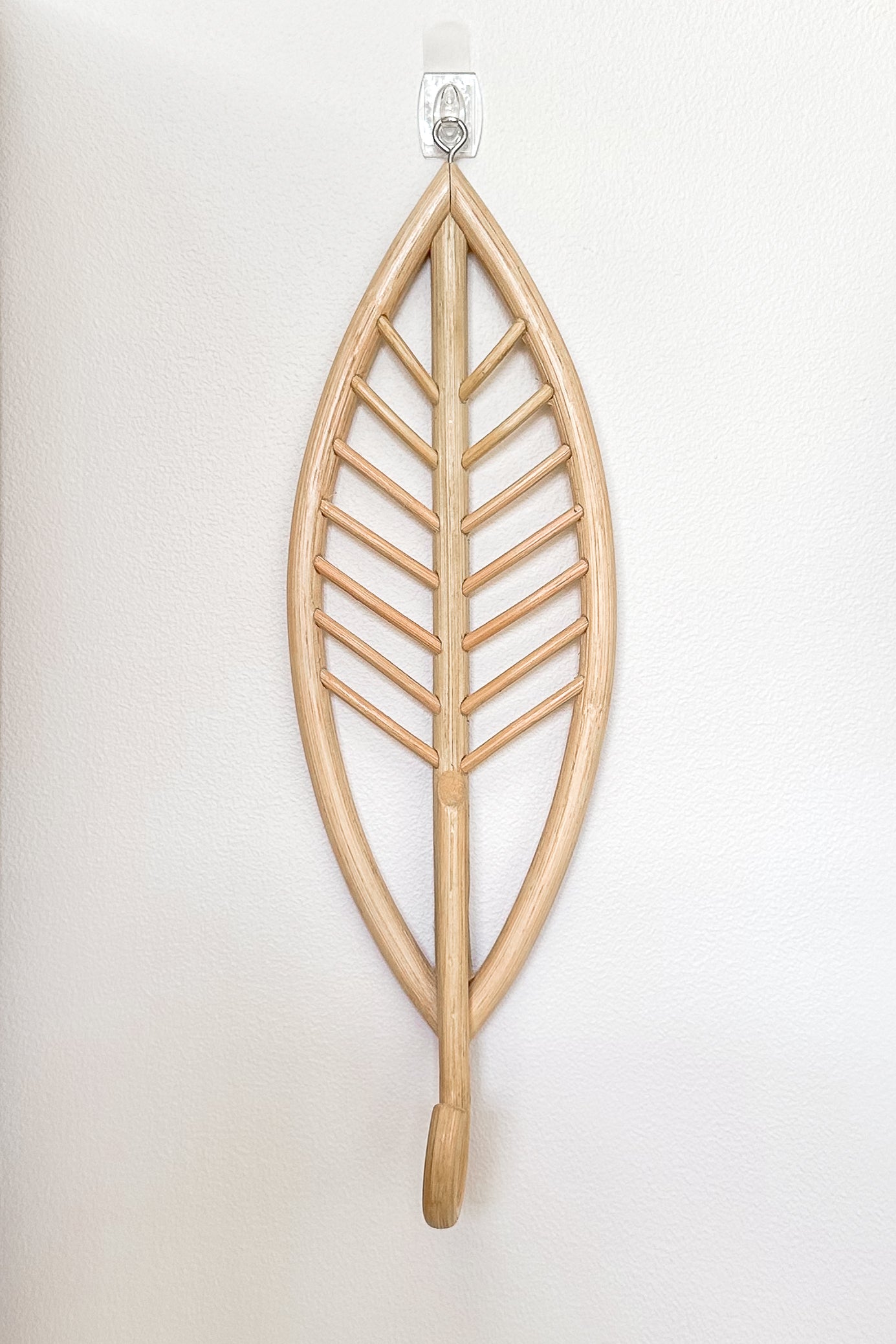 Rattan Leaf Wall Hook