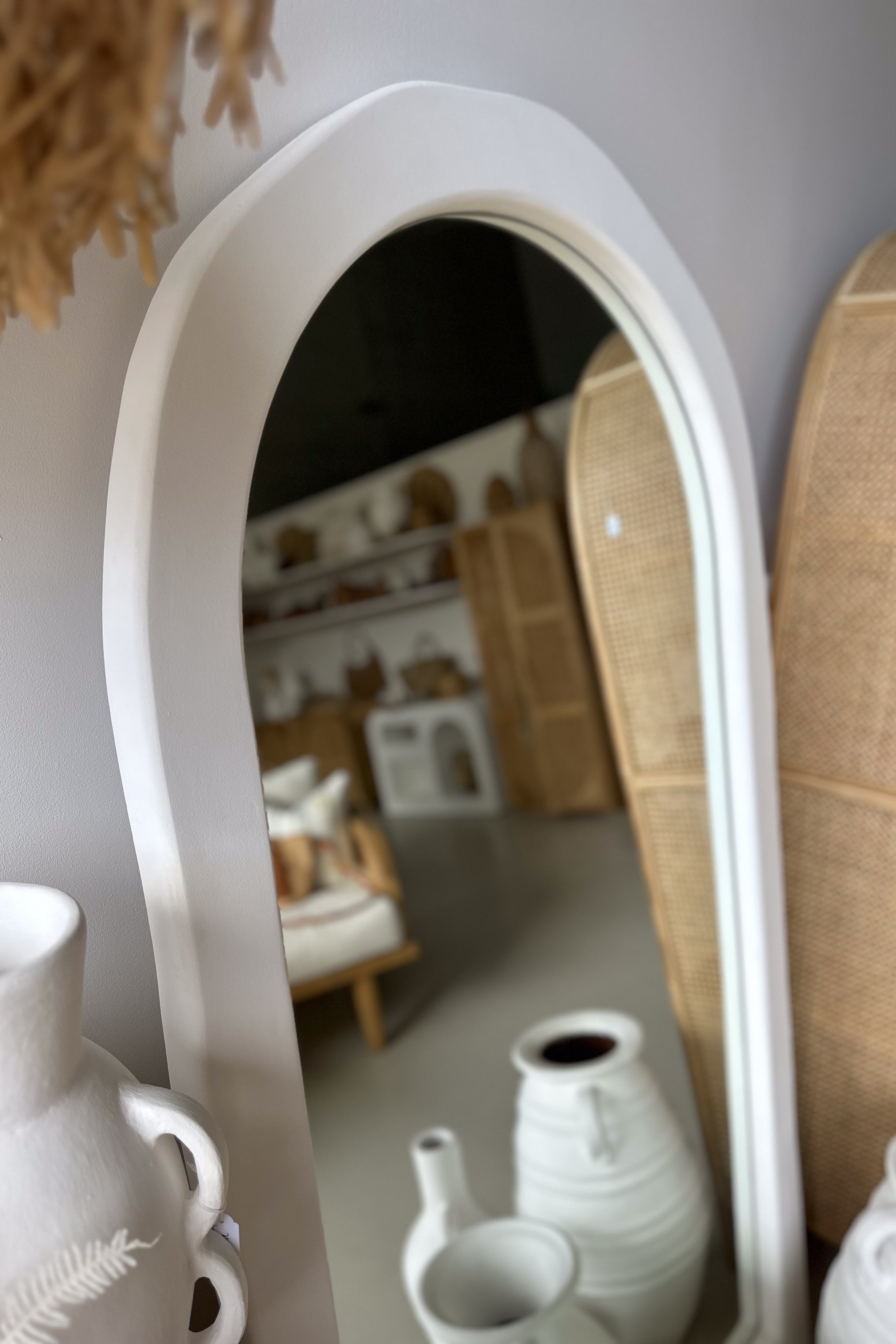 Mediterranean Floor Mirror | Made to Order