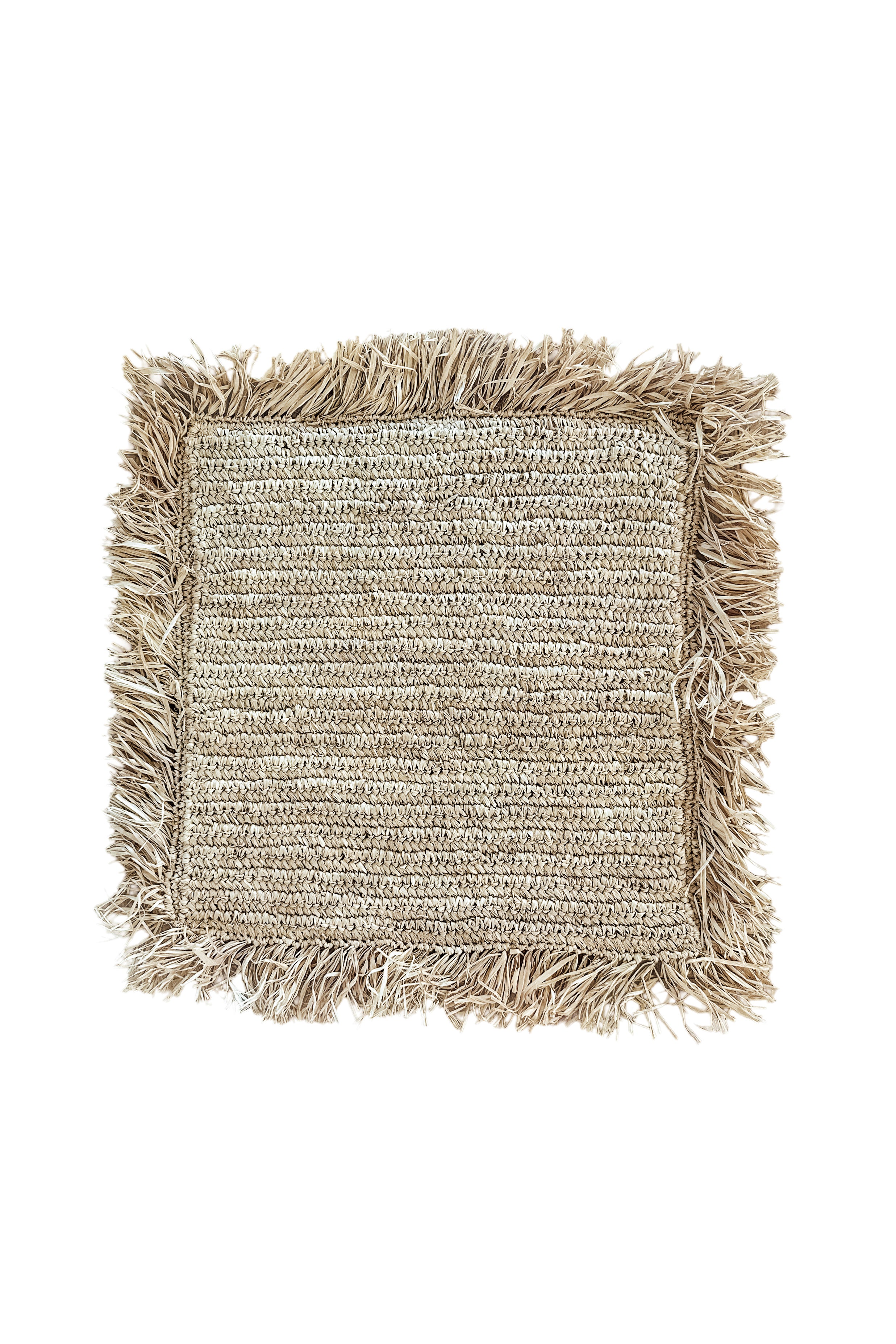Raffia Cushion Cover | 50 x 50