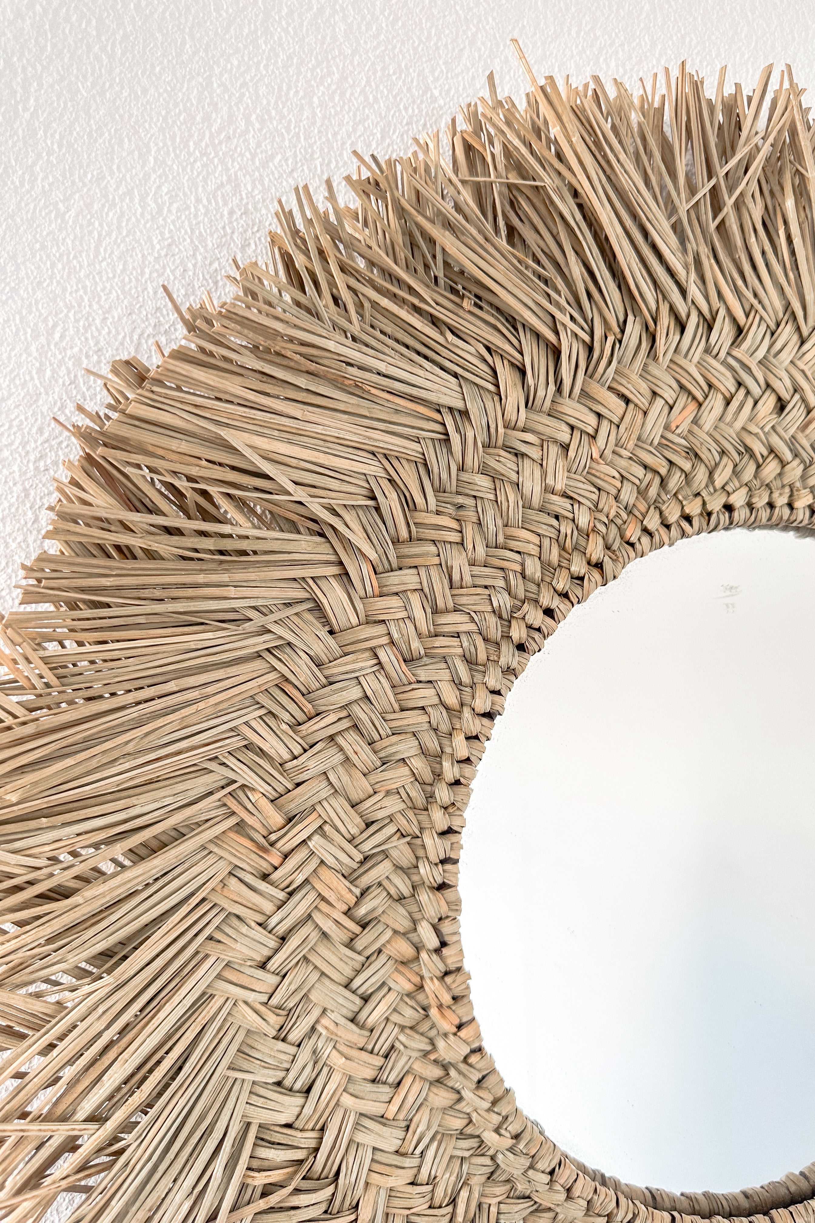 Plaited Mendong Mirror