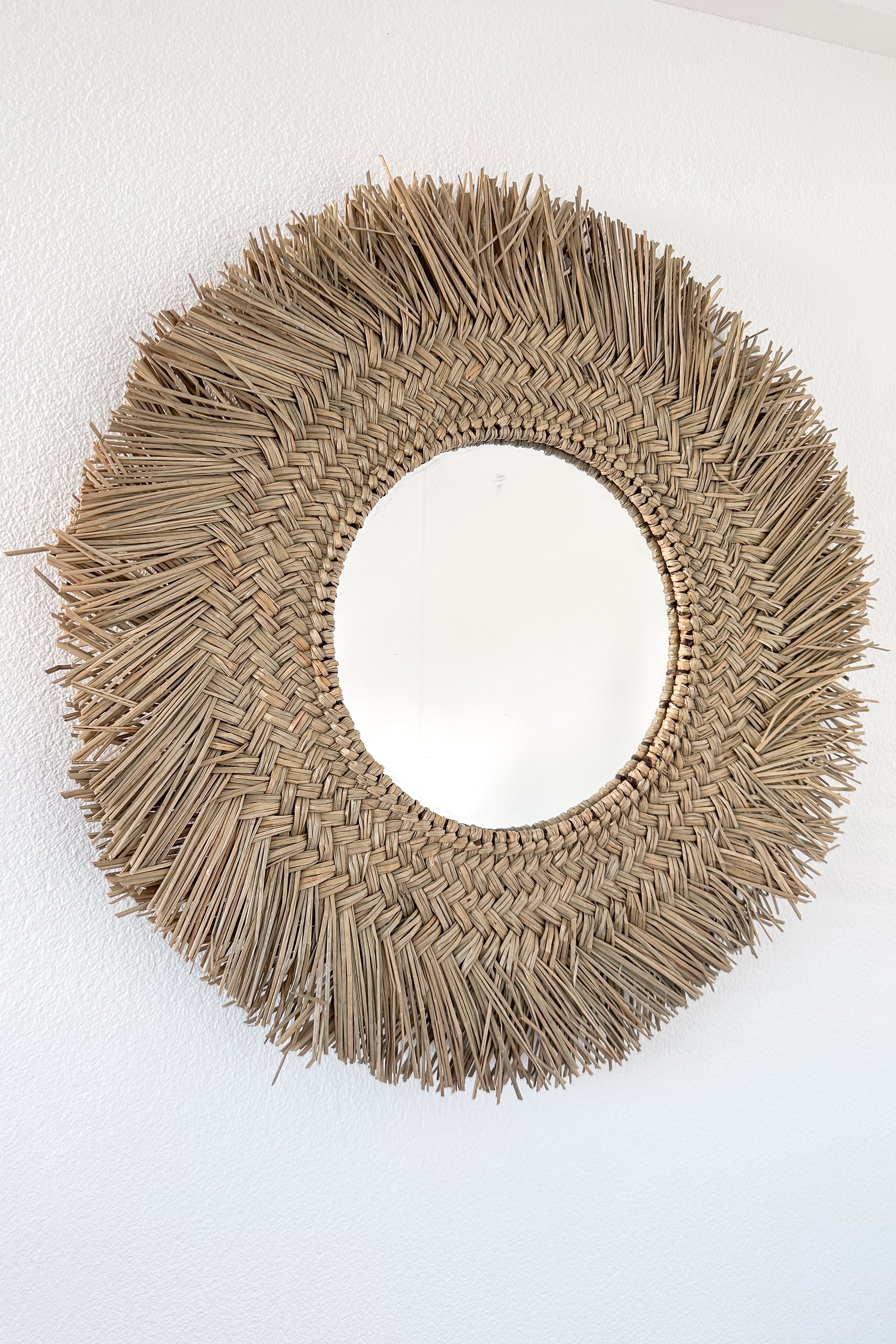 Plaited Mendong Mirror