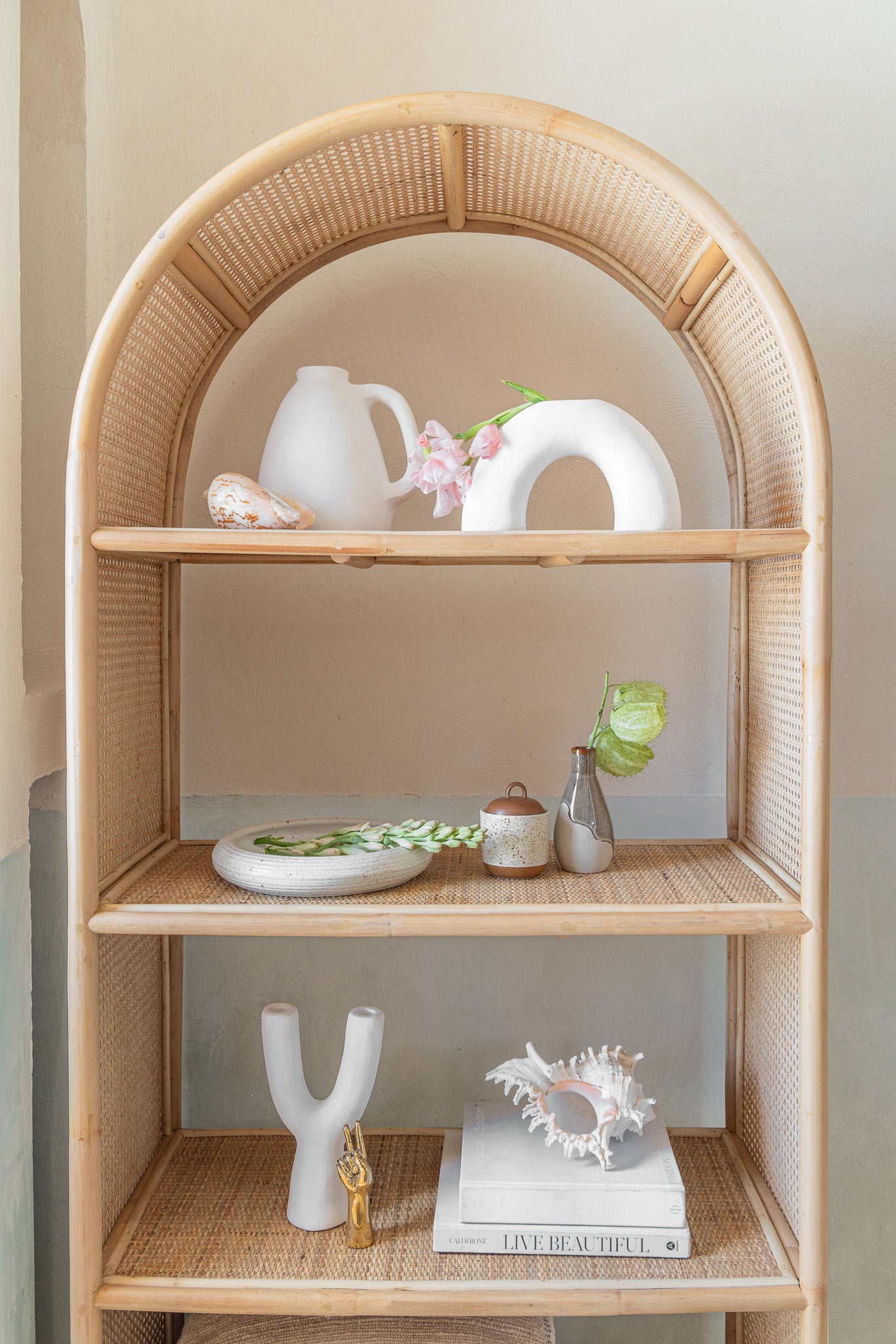 Sandy Arch Shelving Unit | Made to Order