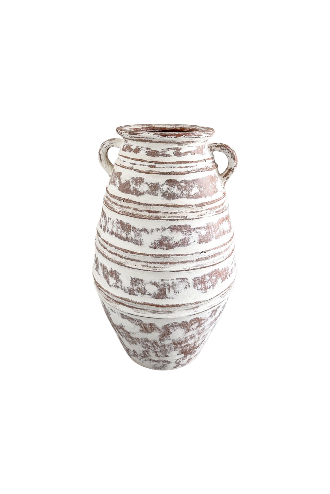 Short Ripple Floor Vase