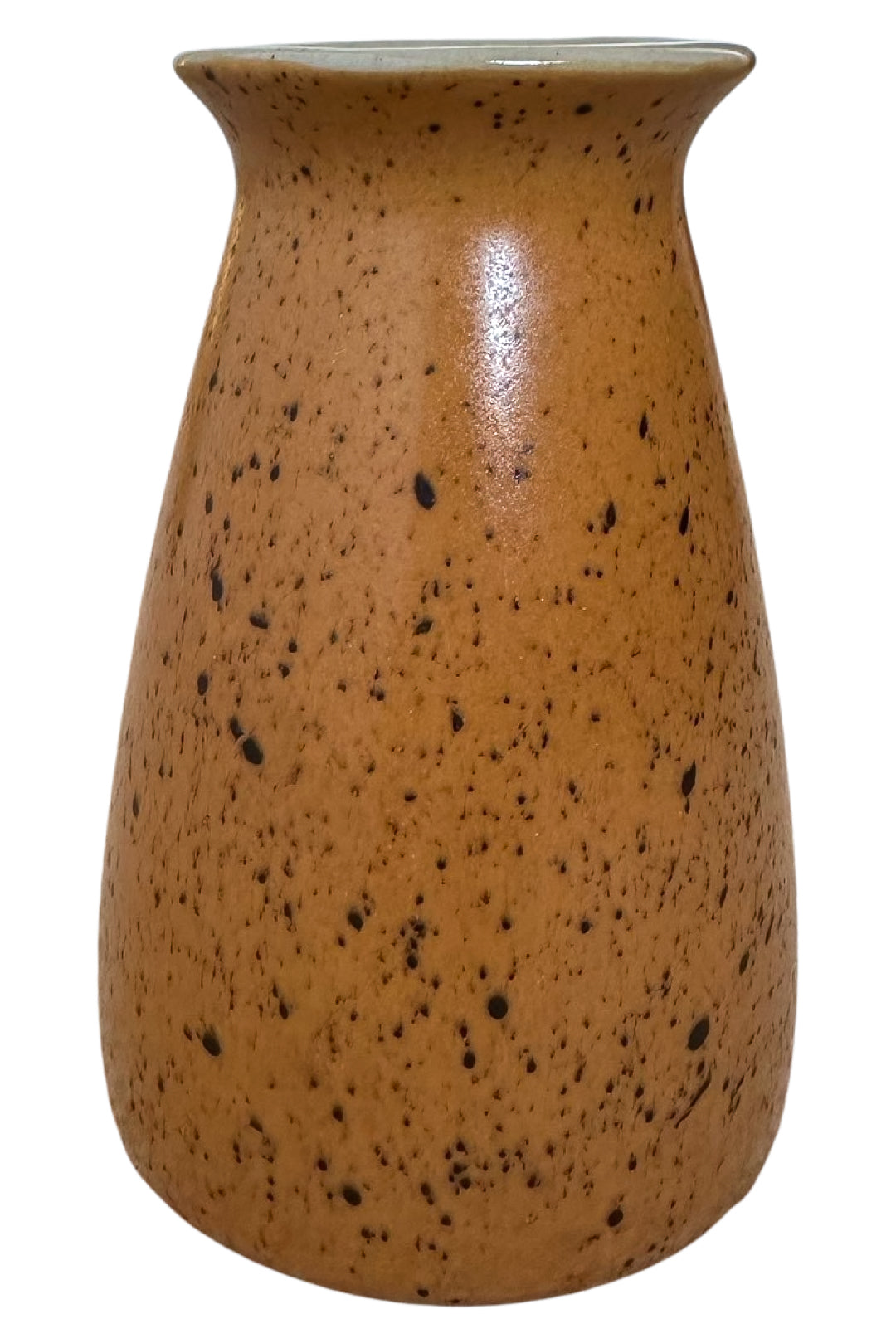 Orange Speckled Vase