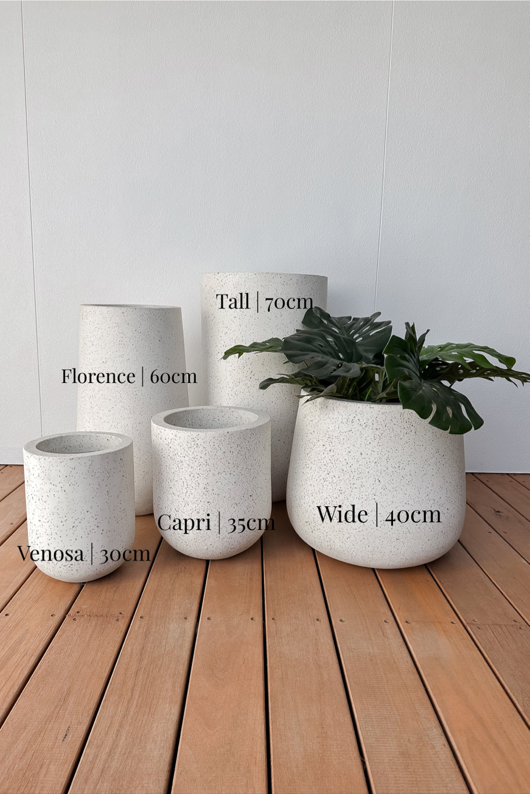 Capri Terrazzo Pot | 35cm