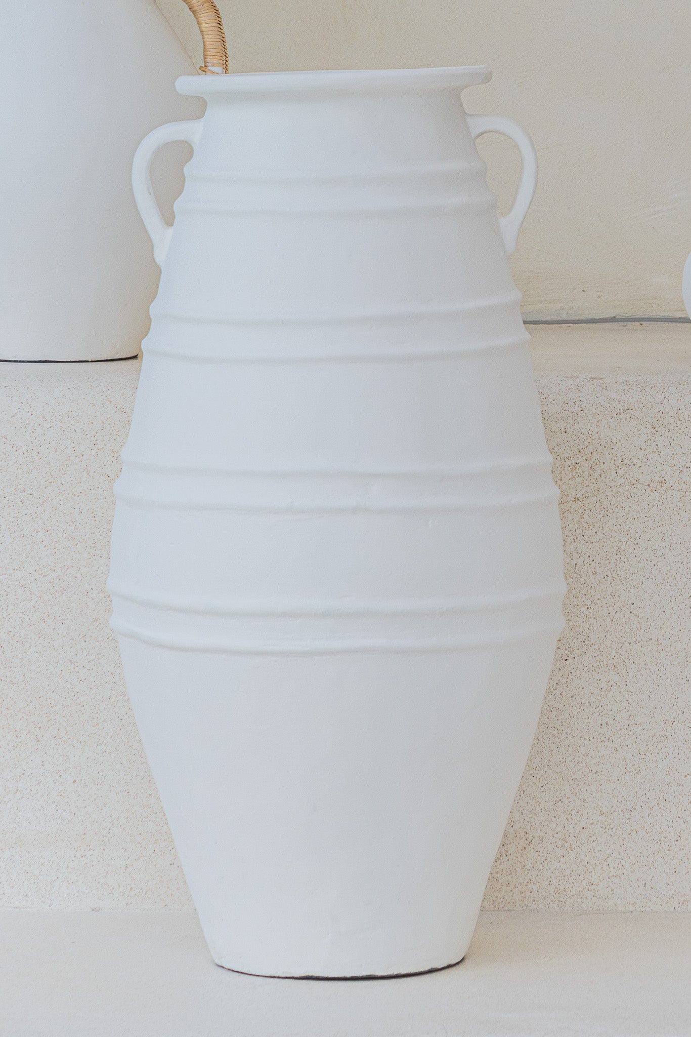 Tall Ripple Floor Vase