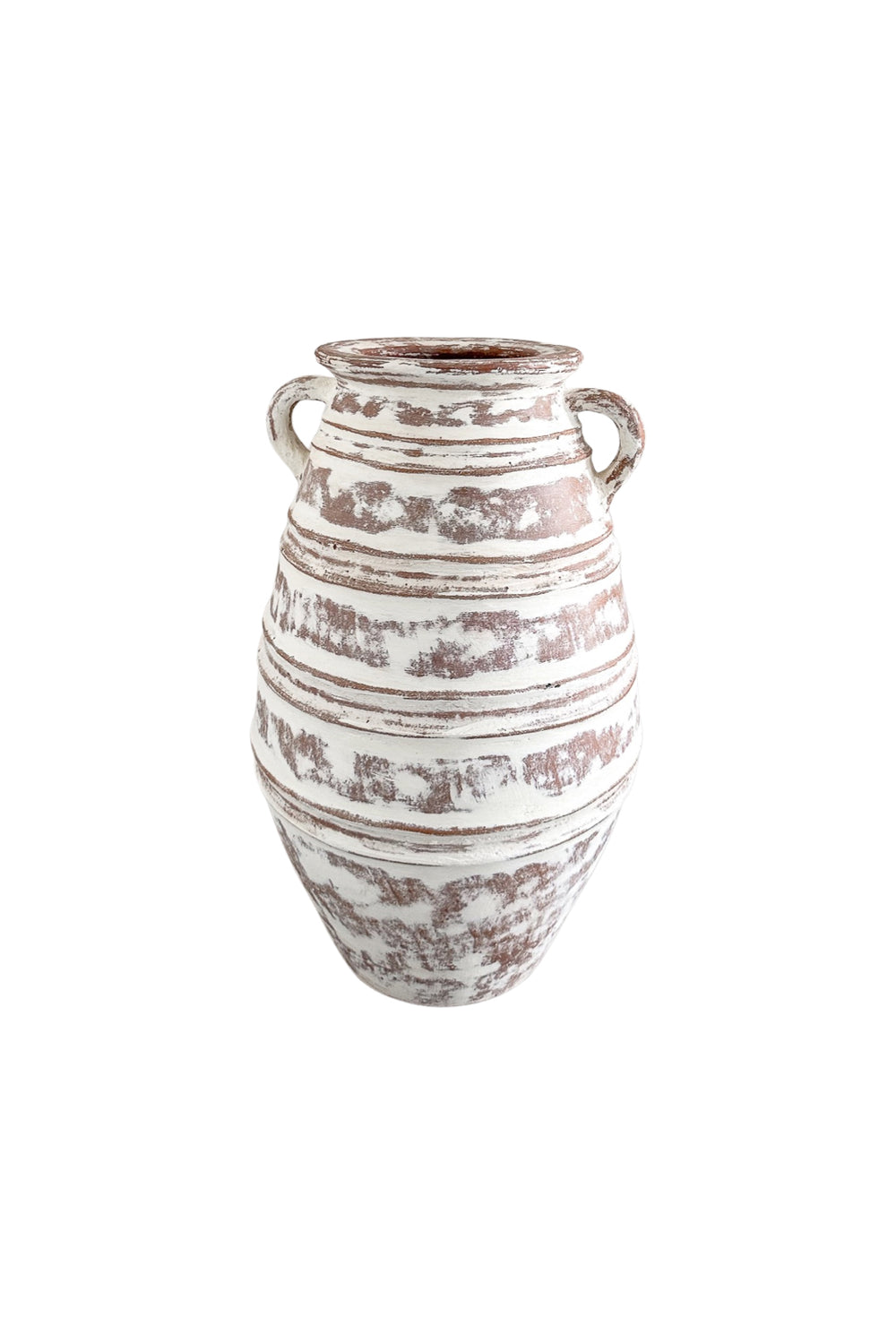 Short Ripple Floor Vase – Pip and Orange